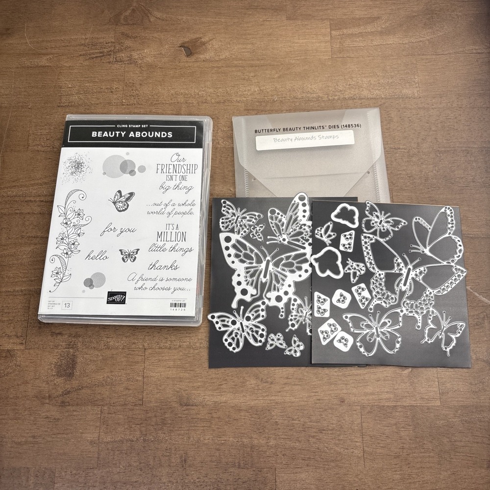 Stampin' Up! Beauty Abounds Stamps & Butterfly Beauty Dies
